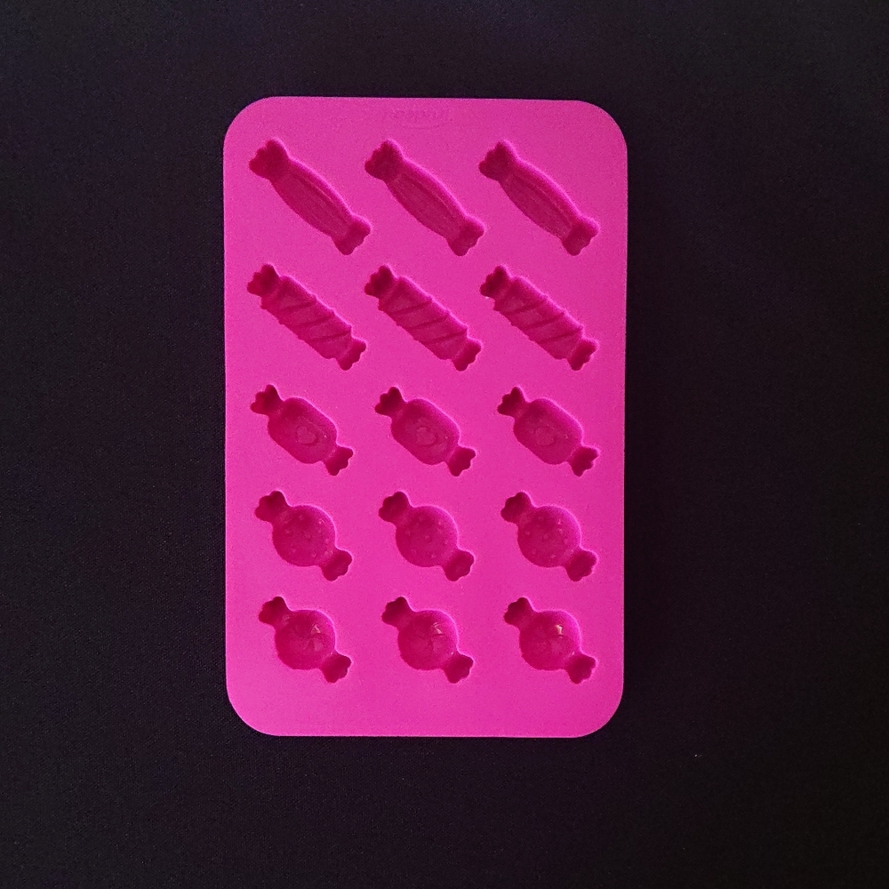 Pink Silicone Chocolate Candy Mold